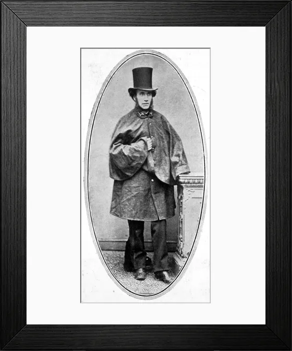 Framed Print : Postman circa. 1840 Framed Print : Postman circa. 1840