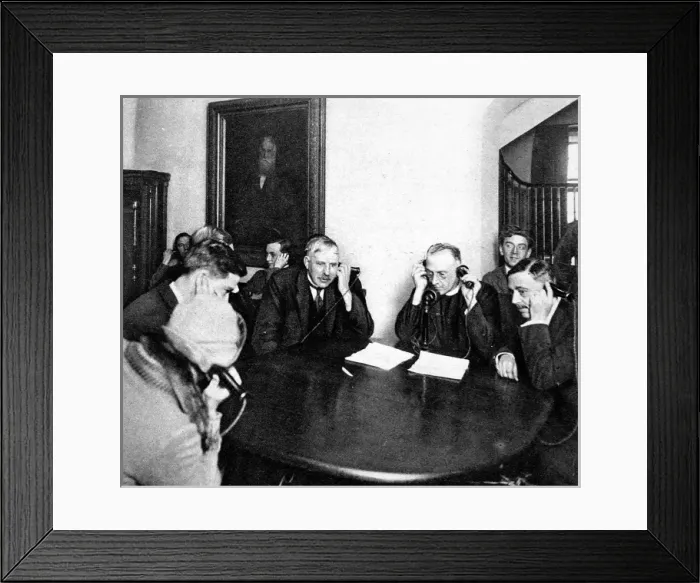 Framed Print : Cambridge speaking to Harvard Framed Print : Cambridge speaking to Harvard