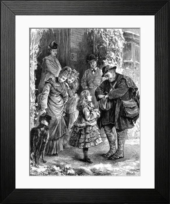 Framed Print : Christmas post Framed Print : Christmas post