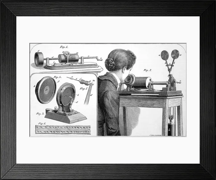 Framed Print : Phonograph Framed Print : Phonograph