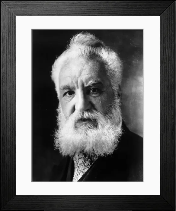 Framed Print : Alexander Graham Bell Framed Print : Alexander Graham Bell