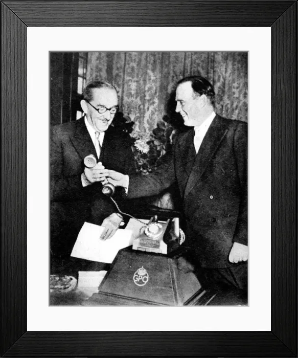 Framed Print : Two millionth telephone Framed Print : Two millionth telephone