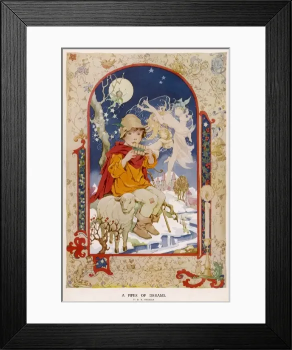 Framed Print : A Piper of Dreams Framed Print : A Piper of Dreams