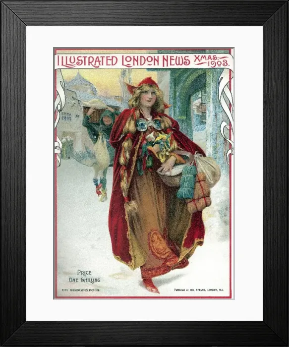 Framed Print : Medieval Christmas