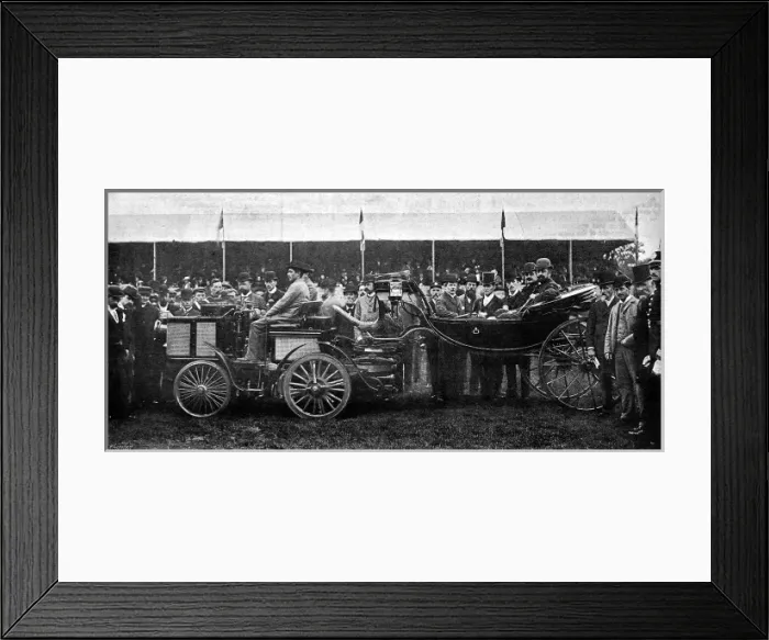 Framed Print : Steam horse & carriage Framed Print : Steam horse & carriage
