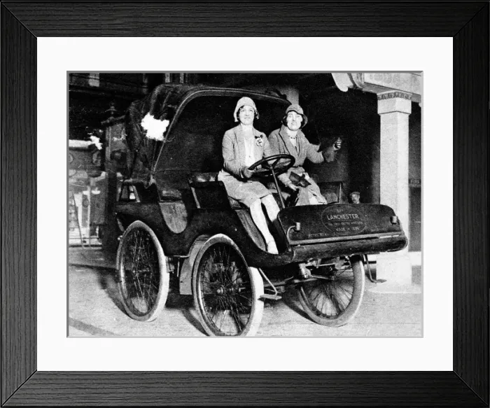 Framed Print : First British car Framed Print : First British car