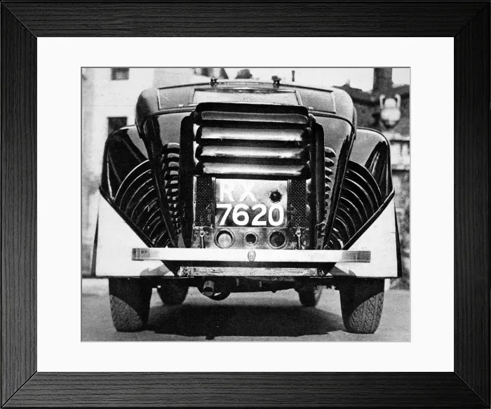 Framed Print : Burney Streamlined car Framed Print : Burney Streamlined car