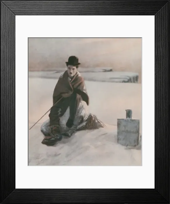Framed Print : Charlie Chaplin