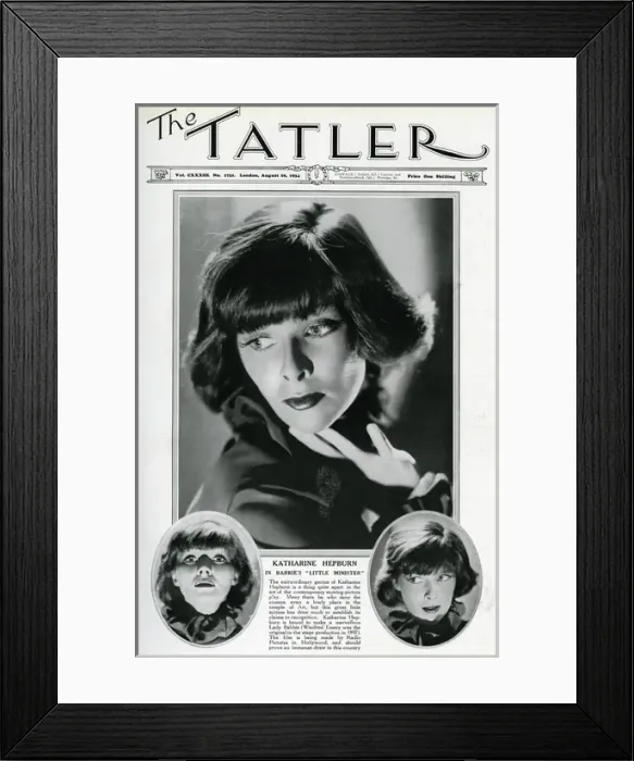 Framed Print : Katharine Hepburn