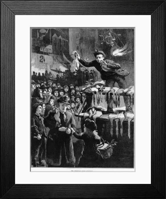 Framed Print : The Gooseseller Framed Print : The Gooseseller