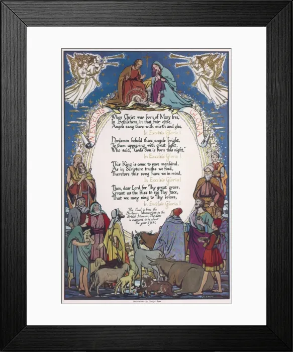 Framed Print : Nativity Scene Framed Print : Nativity Scene