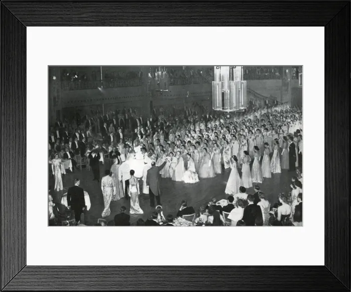 Framed Print : Queen Charlottes Ball 1939 Framed Print : Queen Charlottes Ball 1939