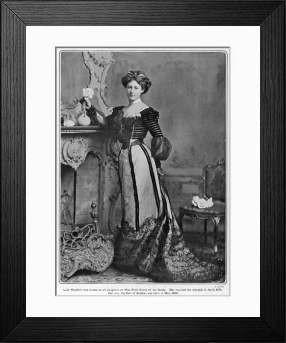 Framed Print : The Marchioness of Headfort 1903