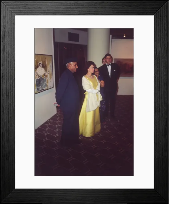 Framed Print : Queen Elizabeth II at the Royal Festival Hall Framed Print : Queen Elizabeth II at the Royal Festival Hall