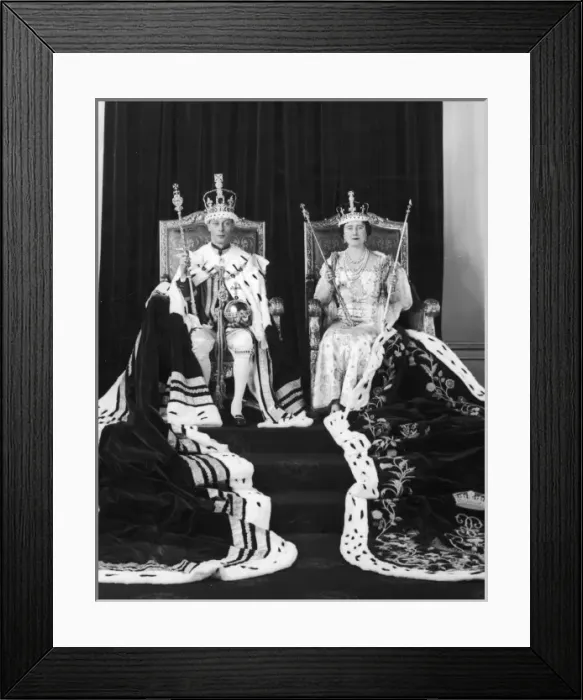 Framed Print : George VI Coronation