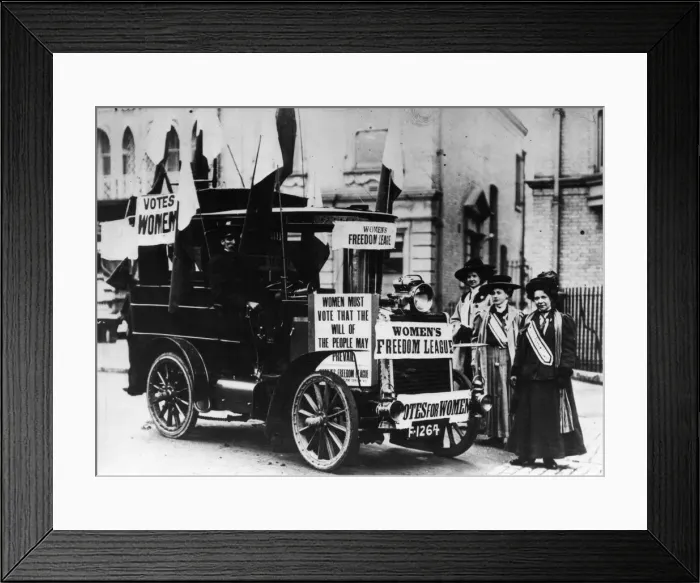 Framed Print : Suffragette car Framed Print : Suffragette car