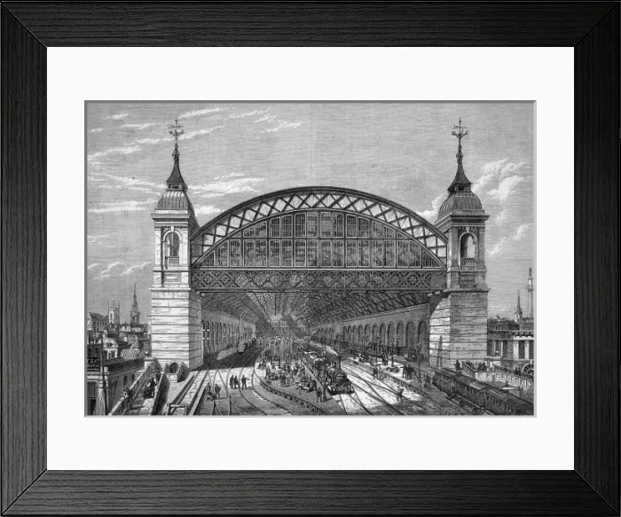 Framed Print : The City terminus for the South Eastern Railway Framed Print : The City terminus for the South Eastern Railway