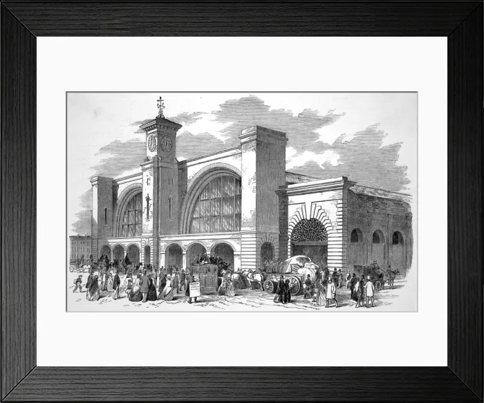 Framed Print : Kings Cross terminus Framed Print : Kings Cross terminus