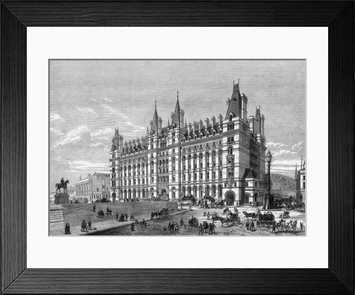 Framed Print : New hotel in Liverpool