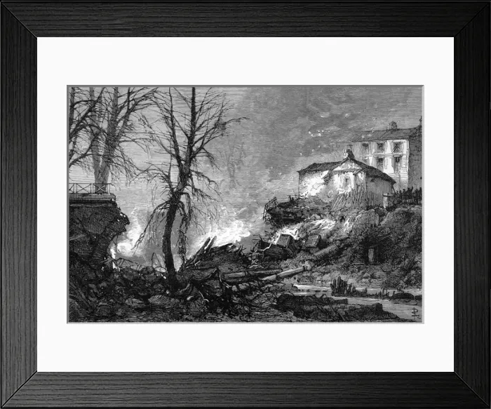 Framed Print : Explosion at Regents Canal Framed Print : Explosion at Regents Canal