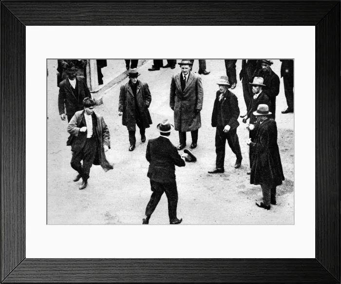 Framed Print : The Melbourne Riots Framed Print : The Melbourne Riots