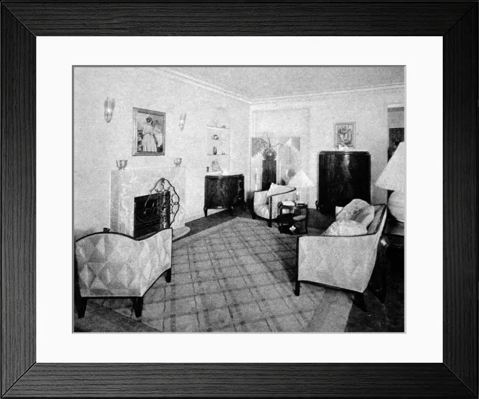 Framed Print : Drawing Room