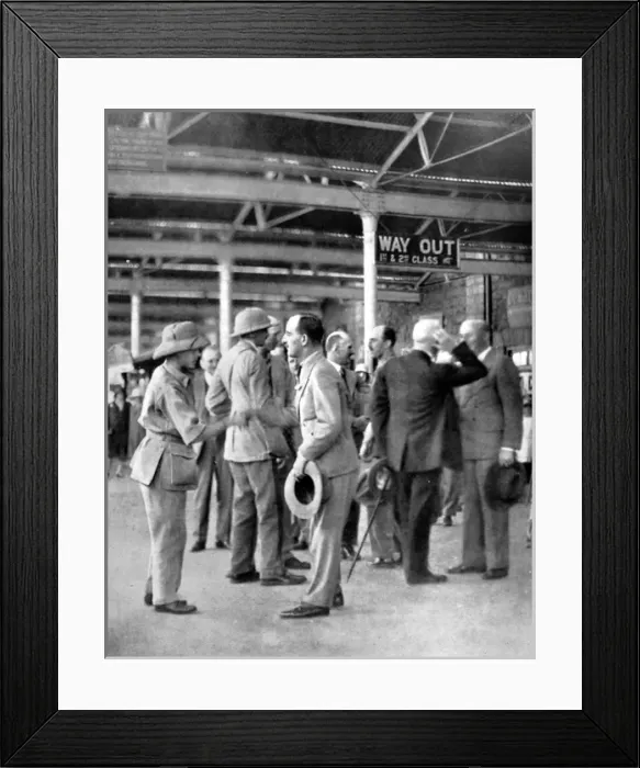 Framed Print : Prince of Wales at Nairobi station Framed Print : Prince of Wales at Nairobi station