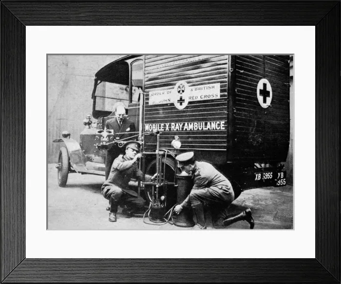 Framed Print : Mobile x-ray unit Framed Print : Mobile x-ray unit