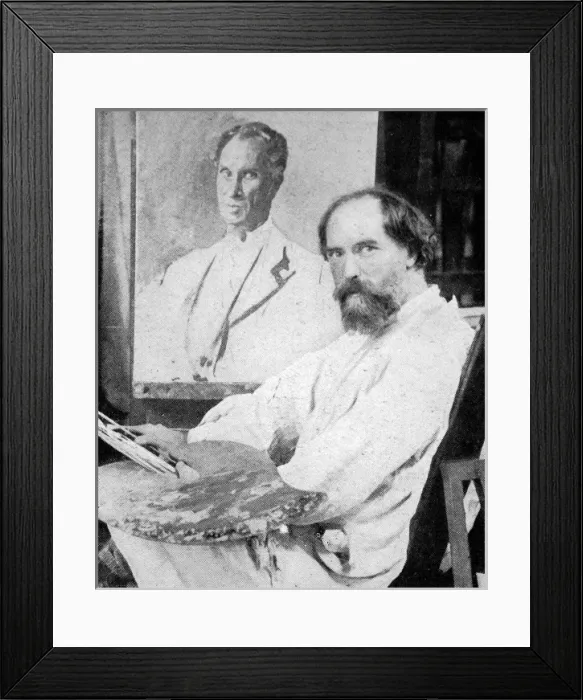 Framed Print : Portrait of Augustus John, President of the Nation Portrait Framed Print : Portrait of Augustus John, President of the Nation Portrait