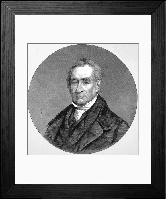 Framed Print : George Stephenson Framed Print : George Stephenson