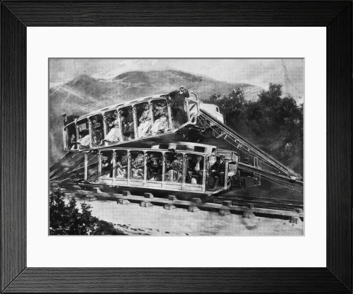 Framed Print : The Leap Frog Railway Framed Print : The Leap Frog Railway