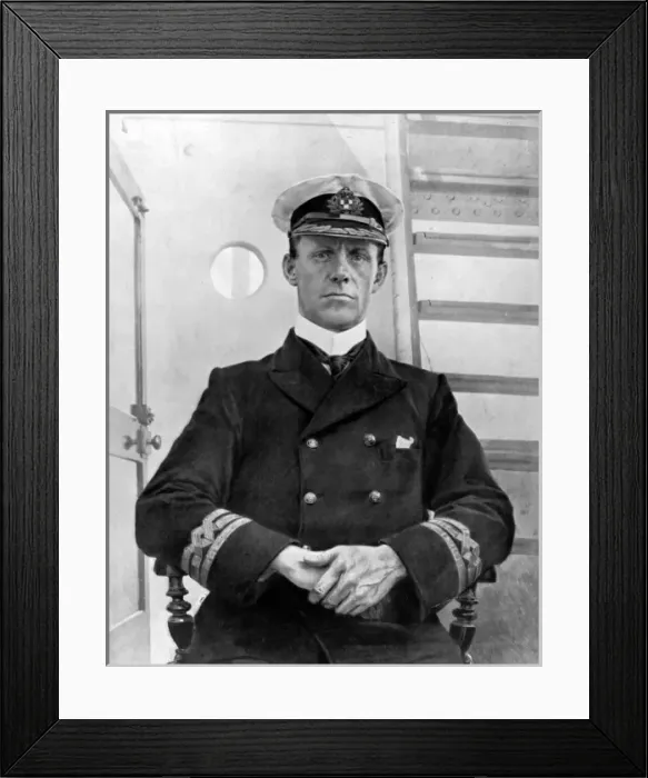 Framed Print : Captain of the Empress of Ireland, Captain G. H Kendall, wen Framed Print : Captain of the Empress of Ireland, Captain G. H Kendall, wen