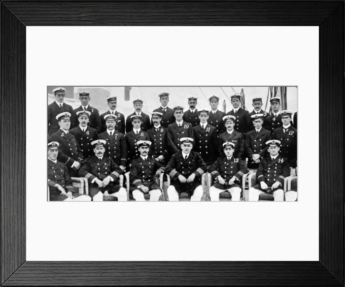 Framed Print : The brave Titanic engineers, including 14 of whom were lost Framed Print : The brave Titanic engineers, including 14 of whom were lost
