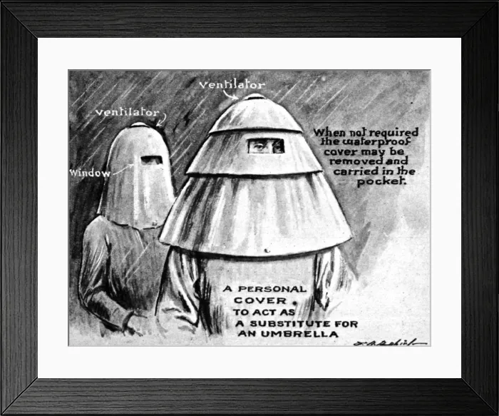 Framed Print : Curiosities and ingenuities from the Patent Office; A person Framed Print : Curiosities and ingenuities from the Patent Office; A person
