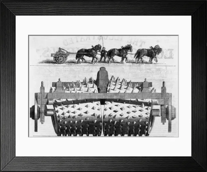 Framed Print : Brabys machine