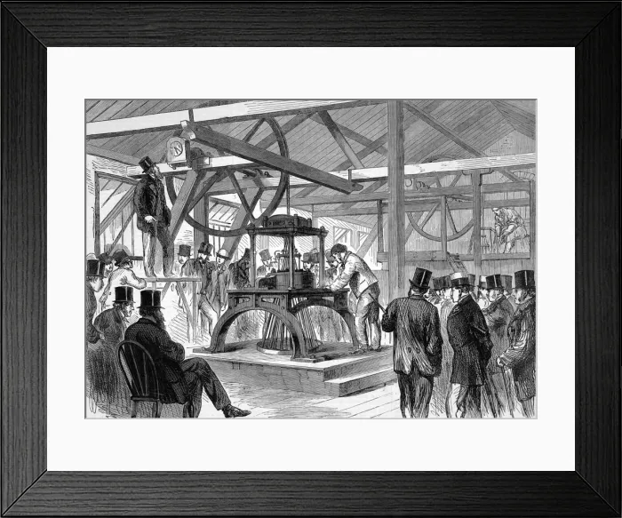 Framed Print : Finishing of the manufacture of the Atlantic Telegraph Cable Framed Print : Finishing of the manufacture of the Atlantic Telegraph Cable