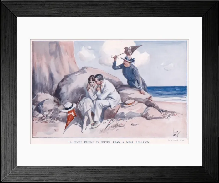Framed Print : A close friend is better than a near relation Framed Print : A close friend is better than a near relation