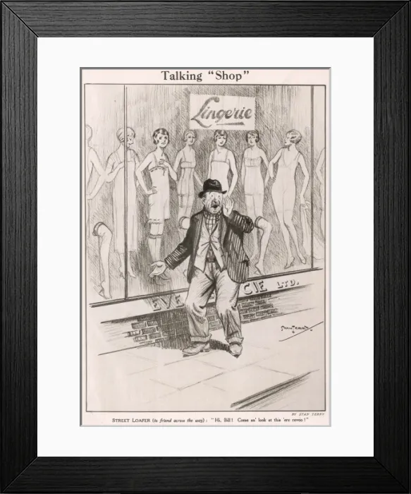 Framed Print : TALKING SHOP Framed Print : TALKING SHOP