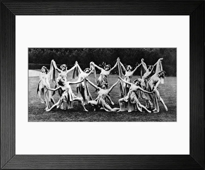 Framed Print : Margaret Morris dancers Framed Print : Margaret Morris dancers