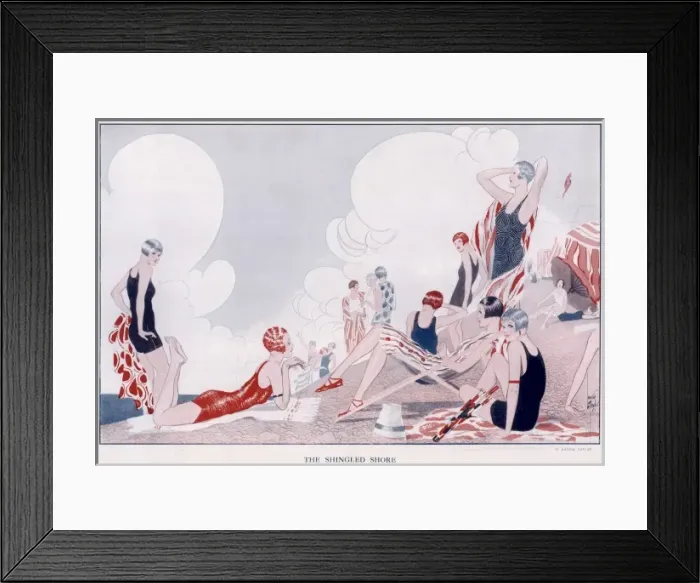 Framed Print : The Shingled Shore Framed Print : The Shingled Shore