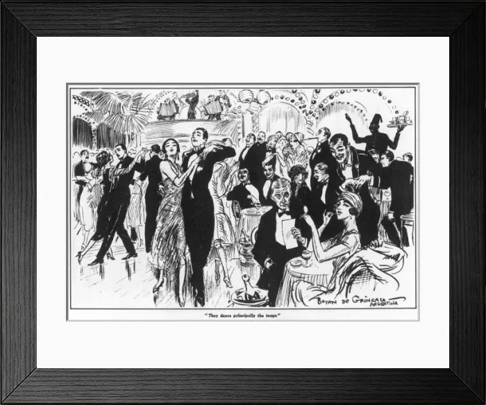 Framed Print : Argentine Tango Framed Print : Argentine Tango