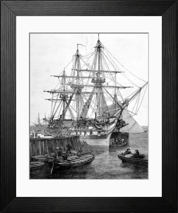 Framed Print : H. M Screw Caesar
