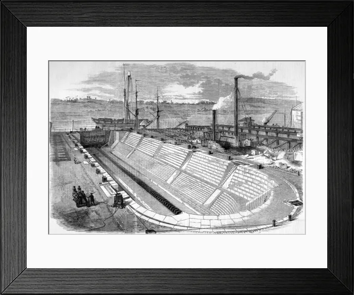 Framed Print : Dock no. 2 at Chatham Framed Print : Dock no. 2 at Chatham