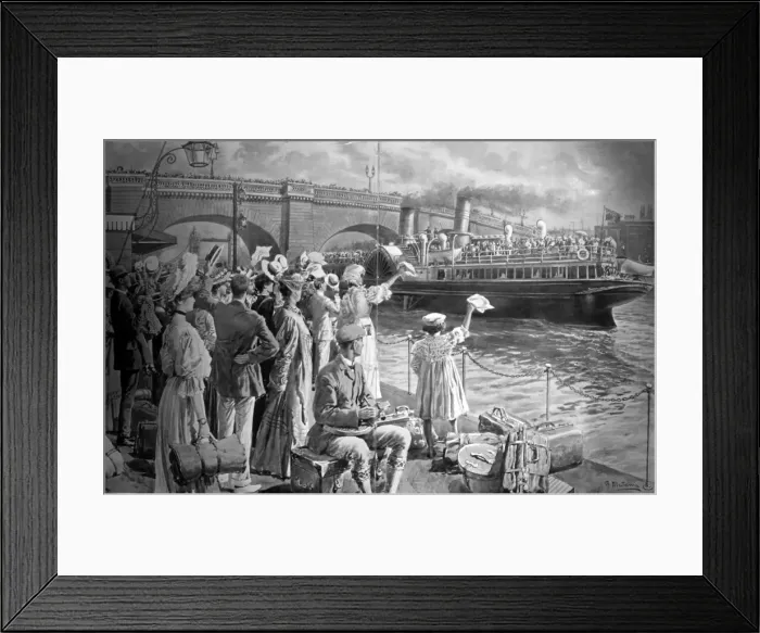 Framed Print : All Aboard for Margate Framed Print : All Aboard for Margate