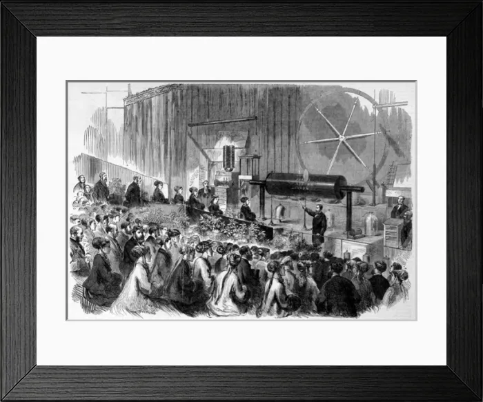 Framed Print : Great Electric Induction Coil Framed Print : Great Electric Induction Coil
