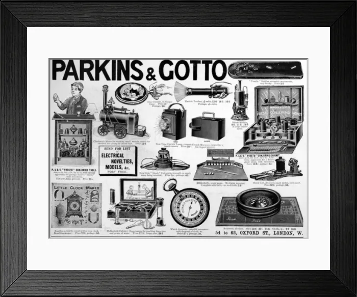 Framed Print : Parkins and Gotto Framed Print : Parkins and Gotto