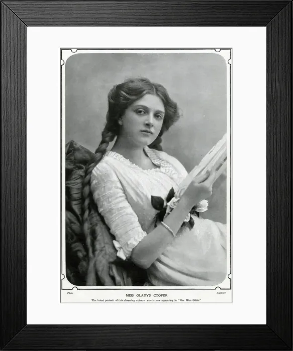Framed Print : Gladys Cooper