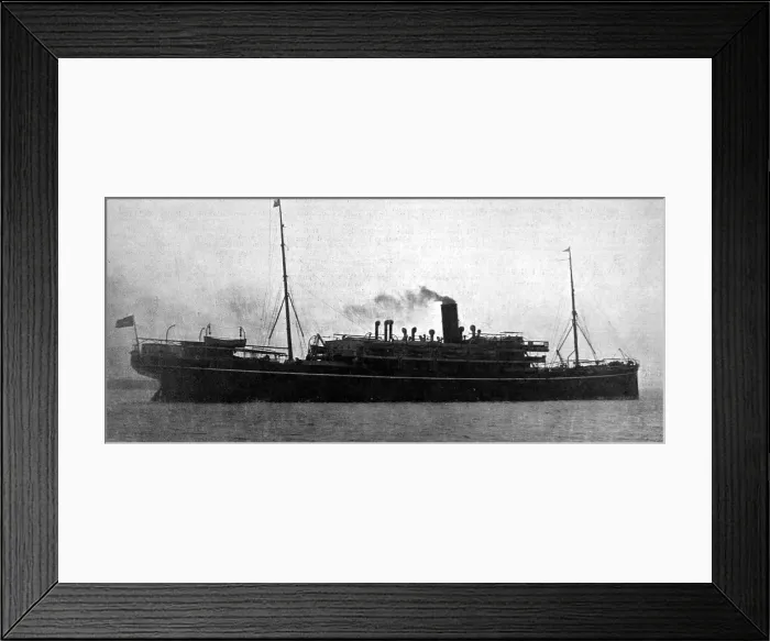 Framed Print : P&O Liner SS Delhi, 1911 Framed Print : P&O Liner SS Delhi, 1911