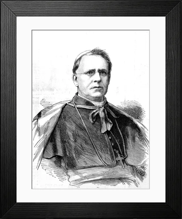 Framed Print : Cardinal Edward McCabe, 1882 Framed Print : Cardinal Edward McCabe, 1882