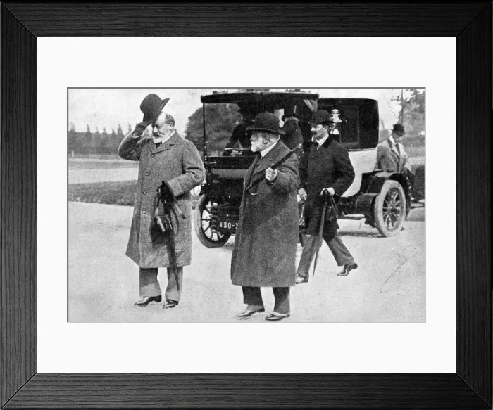 Framed Print : Edward VII in Paris Framed Print : Edward VII in Paris